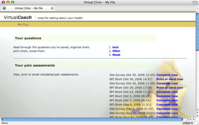 project screen capture